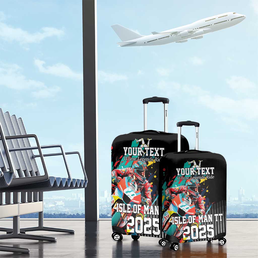 Personalized Isle of Man TT Luggage Cover Motorcycle Racing