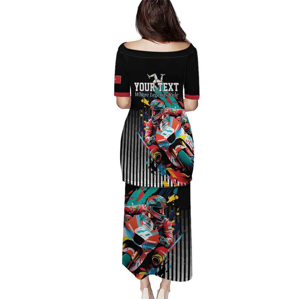 Personalized Isle of Man TT Puletasi Motorcycle Racing