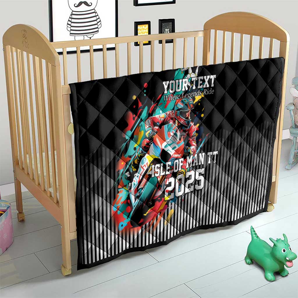 Personalized Isle of Man TT Quilt Motorcycle Racing