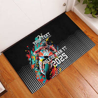 Personalized Isle of Man TT Rubber Doormat Motorcycle Racing