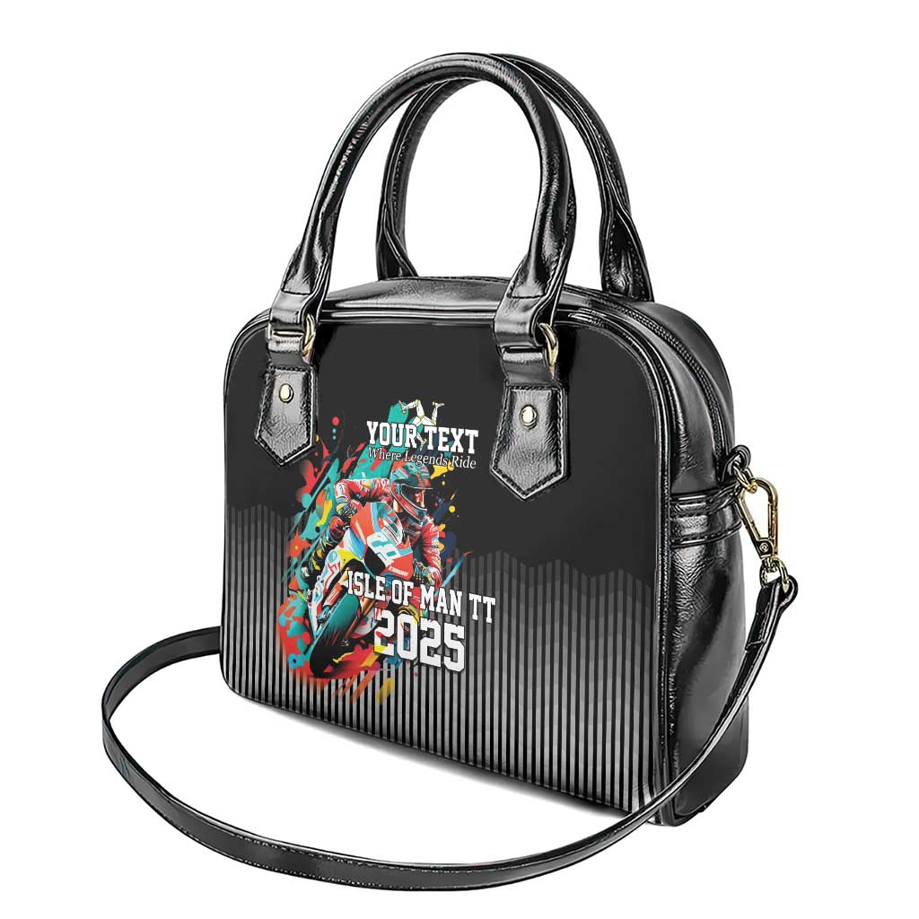 Personalized Isle of Man TT Shoulder Handbag Motorcycle Racing