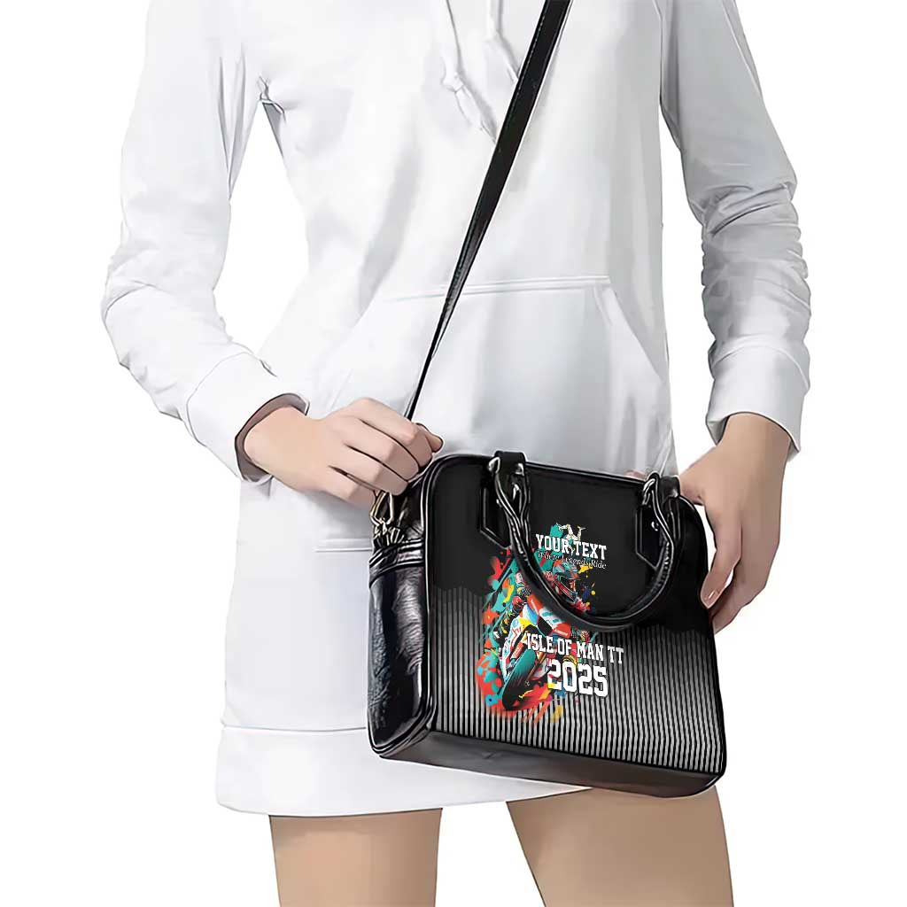 Personalized Isle of Man TT Shoulder Handbag Motorcycle Racing