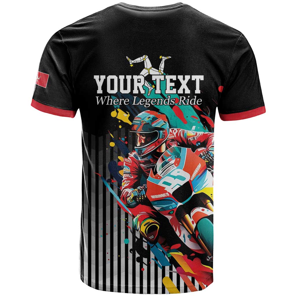 Personalized Isle of Man TT T Shirt Motorcycle Racing