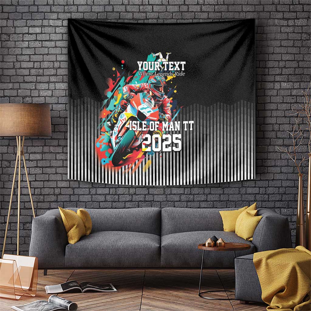 Personalized Isle of Man TT Tapestry Motorcycle Racing