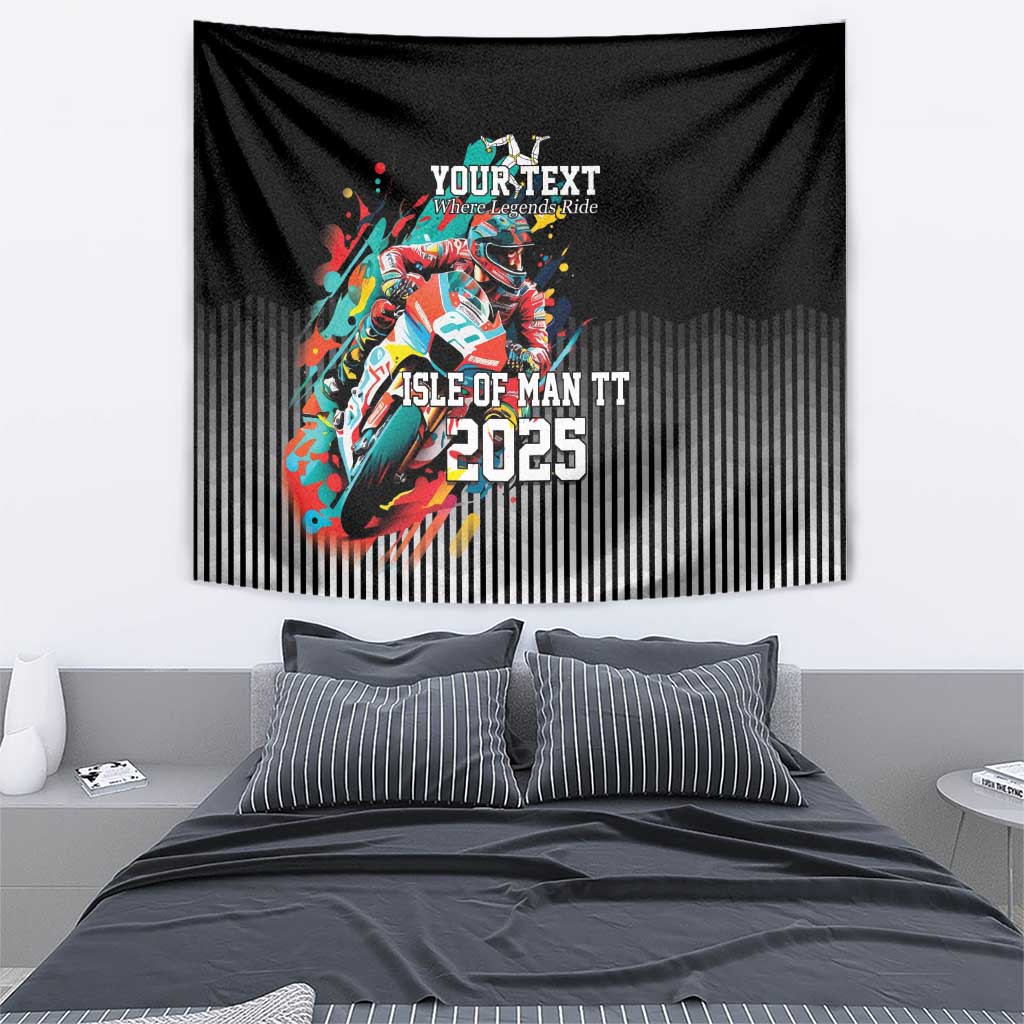 Personalized Isle of Man TT Tapestry Motorcycle Racing