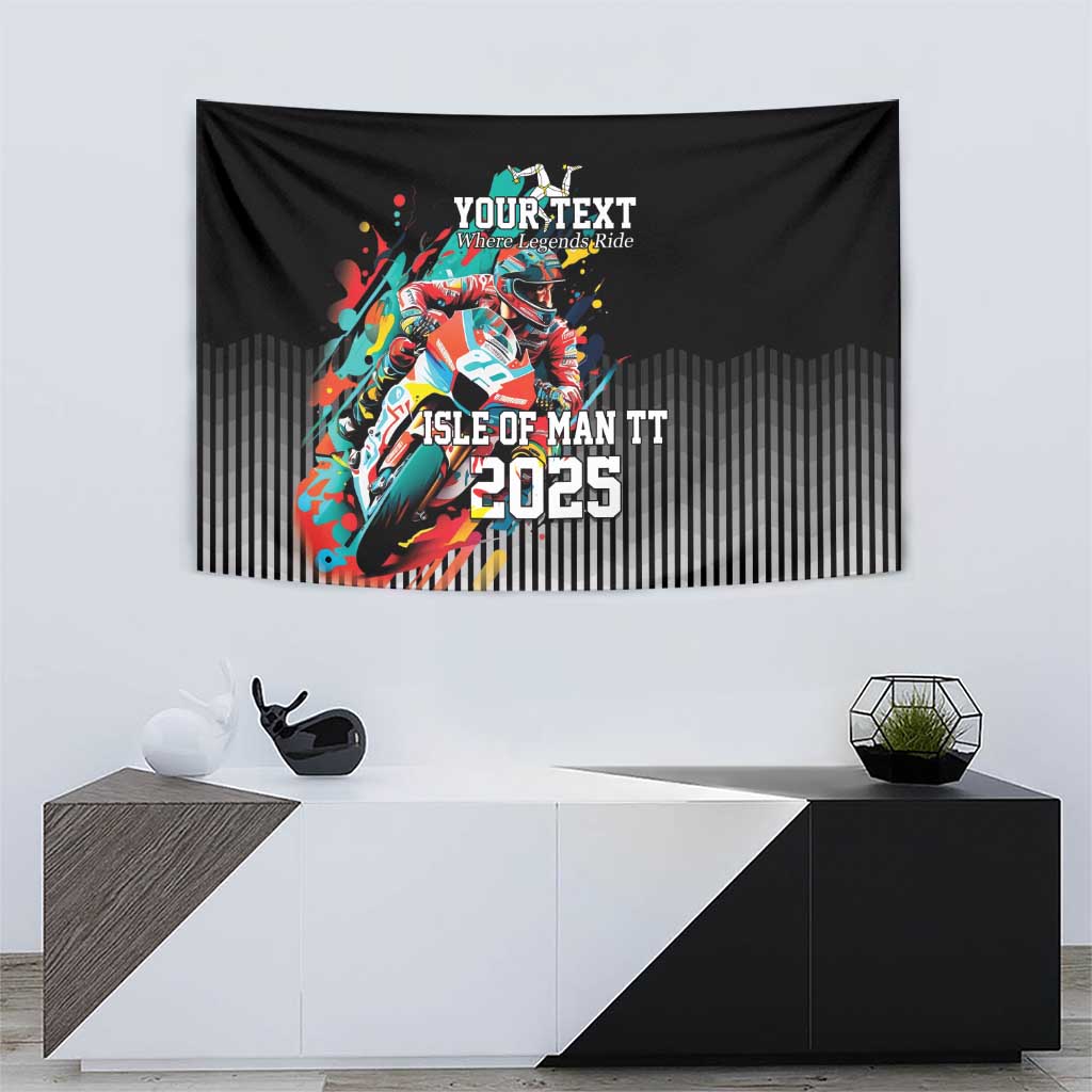 Personalized Isle of Man TT Tapestry Motorcycle Racing