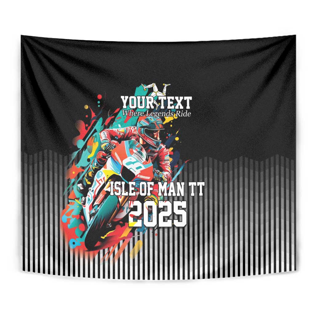 Personalized Isle of Man TT Tapestry Motorcycle Racing
