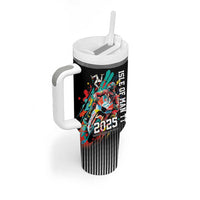 Personalized Isle of Man TT Tumbler With Handle Motorcycle Racing