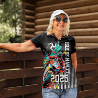 Personalized Isle of Man TT Women Polo Shirt Motorcycle Racing