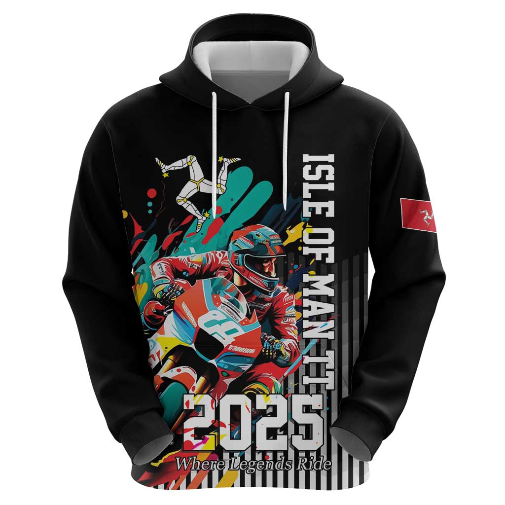 Personalized Isle of Man TT Zip Hoodie Motorcycle Racing
