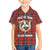 Personalized Isle of Man Triskelion Family Matching Long Sleeve Bodycon Dress and Hawaiian Shirt Celtic Knots with Red Tartan