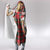 Personalized Isle of Man Triskelion Hooded Blanket Celtic Knots with Red Tartan