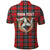 Personalized Isle of Man Triskelion Polo Shirt Celtic Knots with Red Tartan