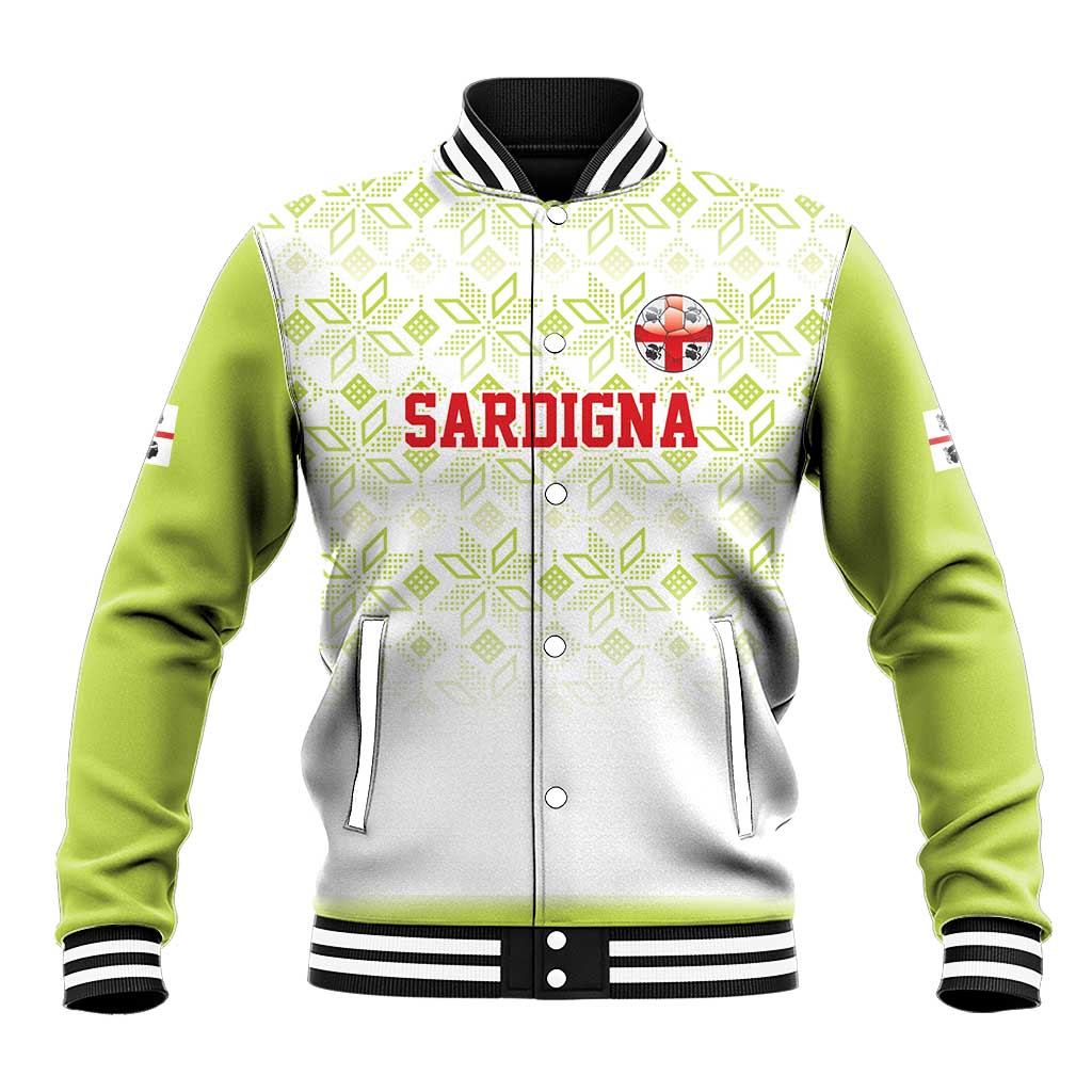 Custom Sardinia Football Baseball Jacket Sardigna Sporty Style