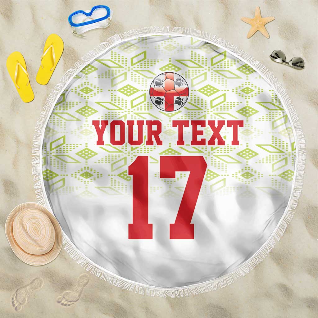 Custom Sardinia Football Beach Blanket Sardigna Sporty Style