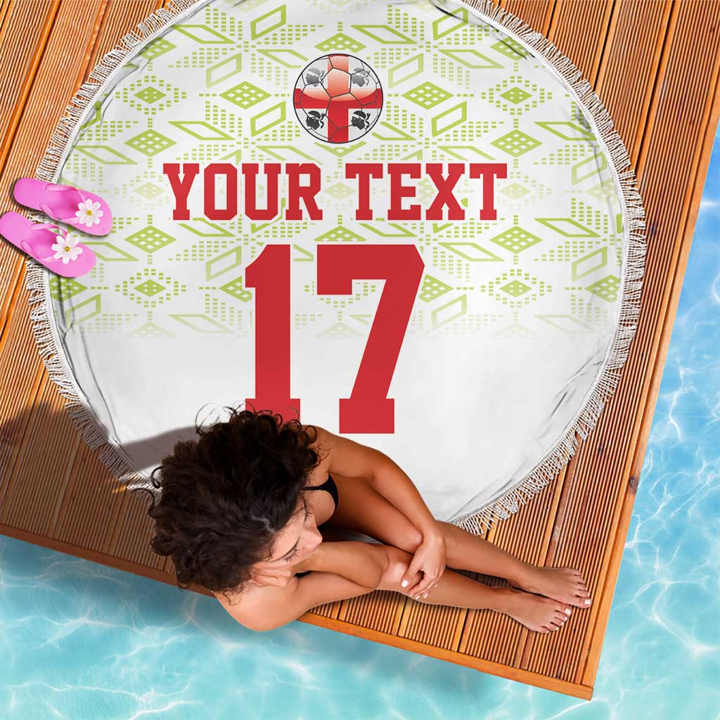 Custom Sardinia Football Beach Blanket Sardigna Sporty Style