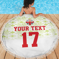 Custom Sardinia Football Beach Blanket Sardigna Sporty Style