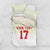 Custom Sardinia Football Bedding Set Sardigna Sporty Style