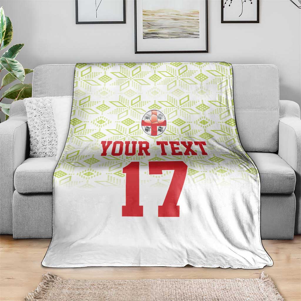 Custom Sardinia Football Blanket Sardigna Sporty Style