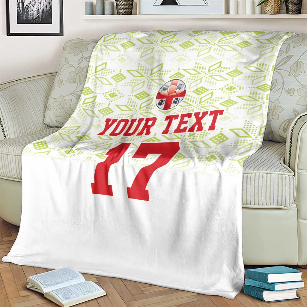 Custom Sardinia Football Blanket Sardigna Sporty Style