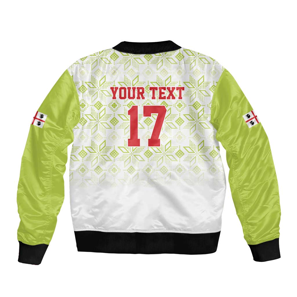 Custom Sardinia Football Bomber Jacket Sardigna Sporty Style