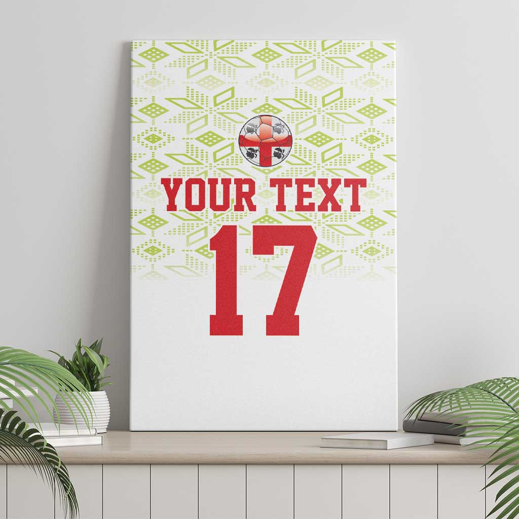 Custom Sardinia Football Canvas Wall Art Sardigna Sporty Style