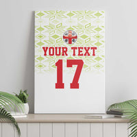 Custom Sardinia Football Canvas Wall Art Sardigna Sporty Style