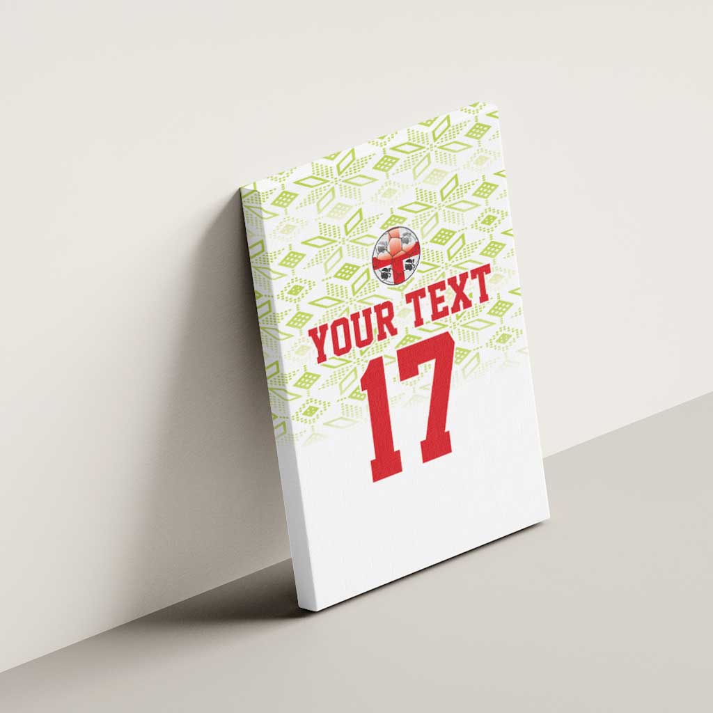 Custom Sardinia Football Canvas Wall Art Sardigna Sporty Style