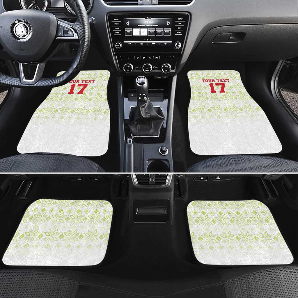 Custom Sardinia Football Car Mats Sardigna Sporty Style