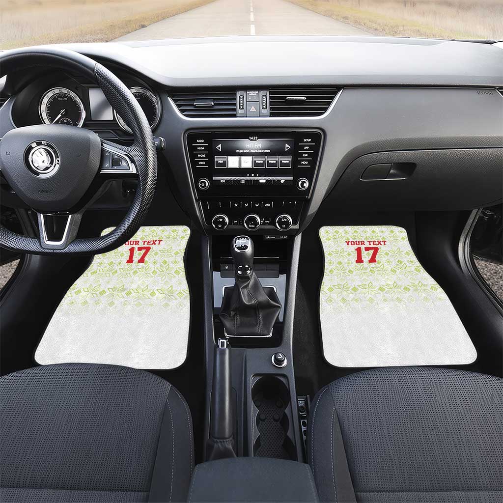 Custom Sardinia Football Car Mats Sardigna Sporty Style