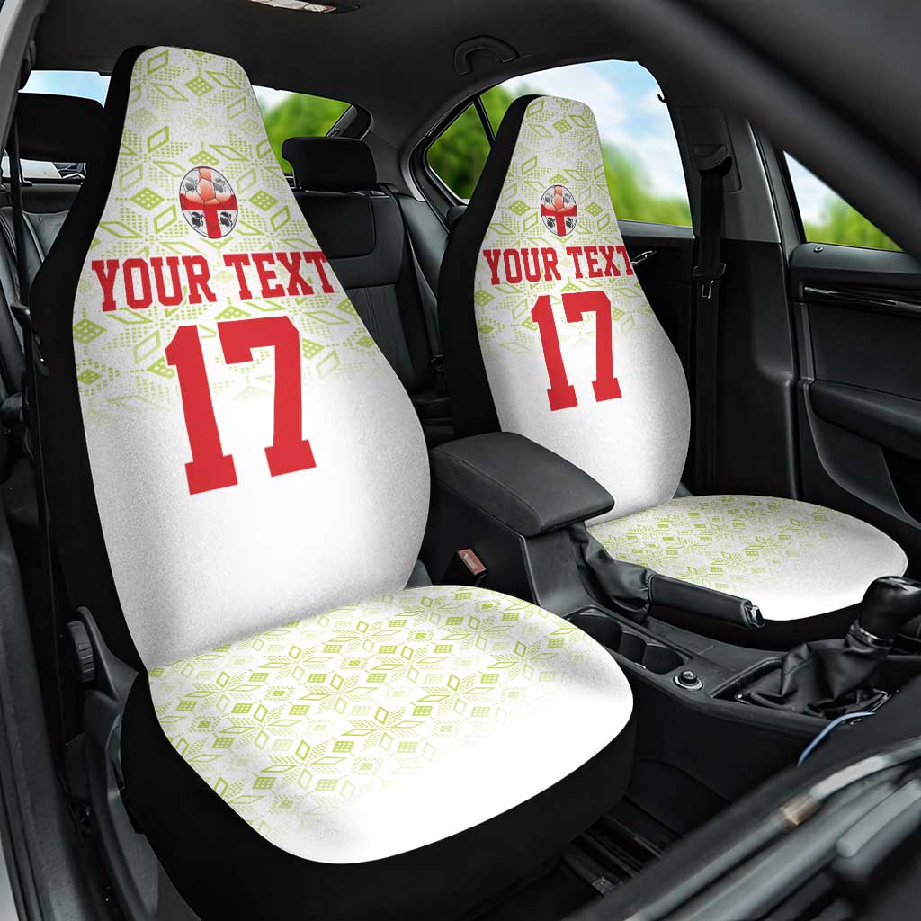 Custom Sardinia Football Car Seat Cover Sardigna Sporty Style