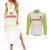 Custom Sardinia Football Couples Matching Summer Maxi Dress and Long Sleeve Button Shirt Sardigna Sporty Style
