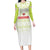 Custom Sardinia Football Family Matching Long Sleeve Bodycon Dress and Hawaiian Shirt Sardigna Sporty Style