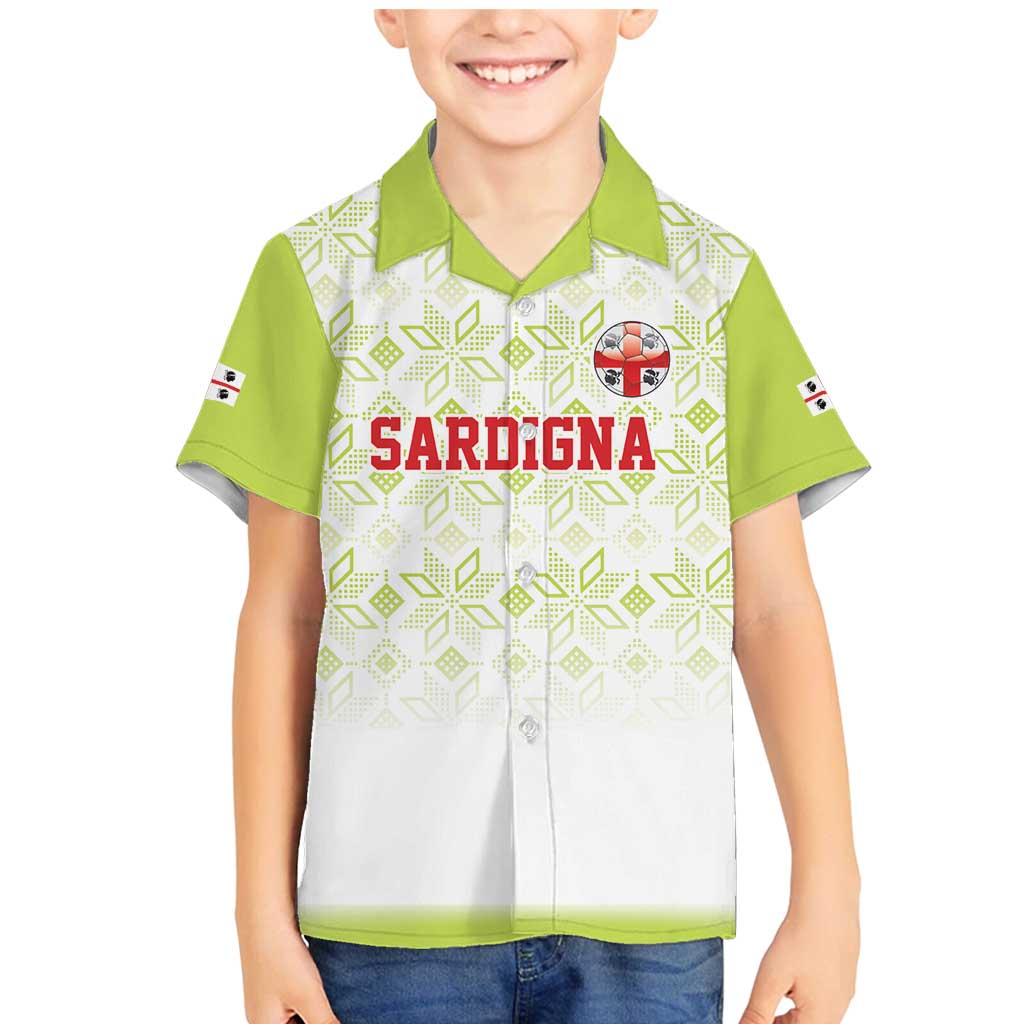 Custom Sardinia Football Family Matching Mermaid Dress and Hawaiian Shirt Sardigna Sporty Style