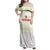 Custom Sardinia Football Family Matching Off Shoulder Maxi Dress and Hawaiian Shirt Sardigna Sporty Style