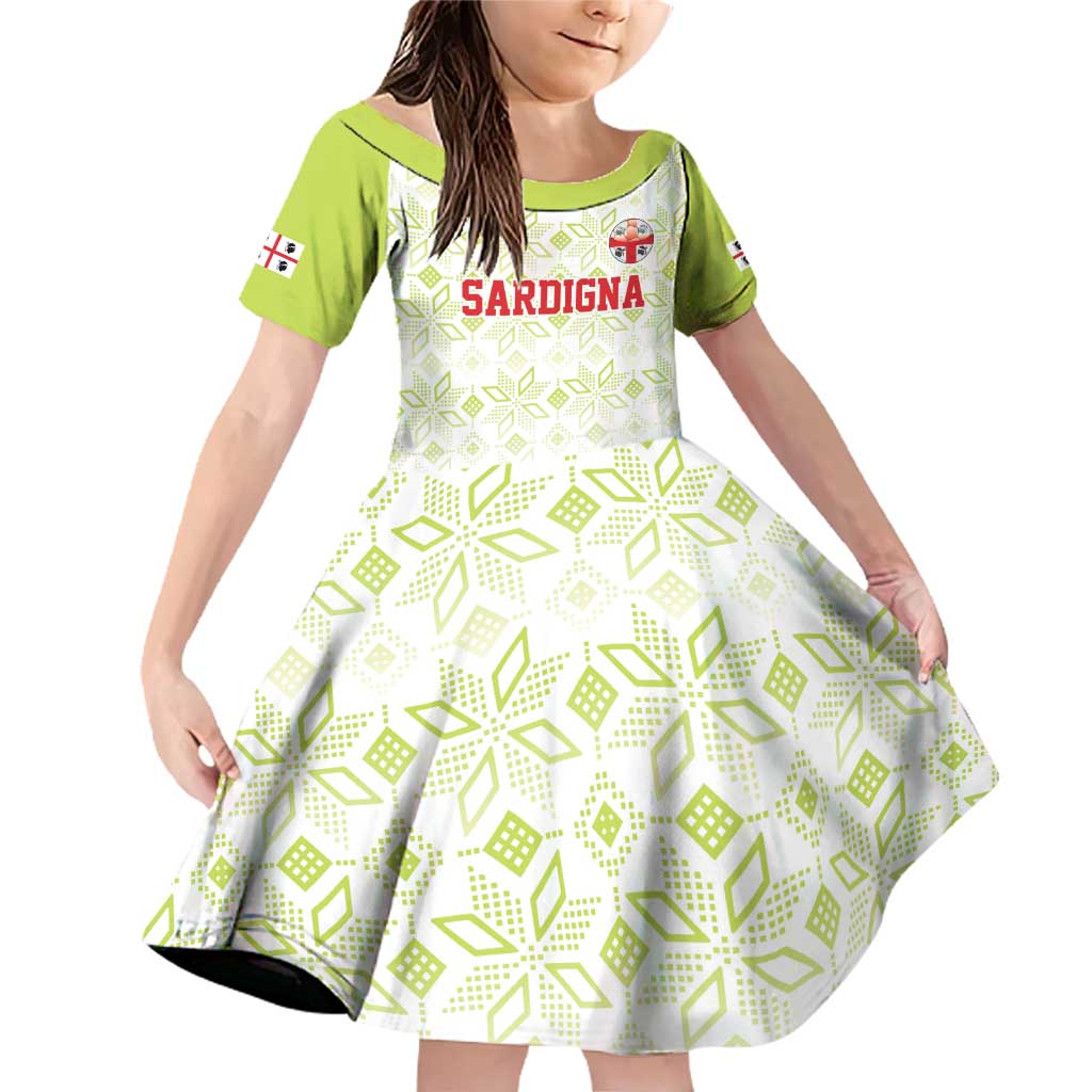 Custom Sardinia Football Family Matching Off Shoulder Short Dress and Hawaiian Shirt Sardigna Sporty Style