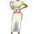 Custom Sardinia Football Family Matching Short Sleeve Bodycon Dress and Hawaiian Shirt Sardigna Sporty Style