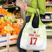 Custom Sardinia Football Grocery Bag Sardigna Sporty Style