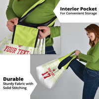 Custom Sardinia Football Grocery Bag Sardigna Sporty Style