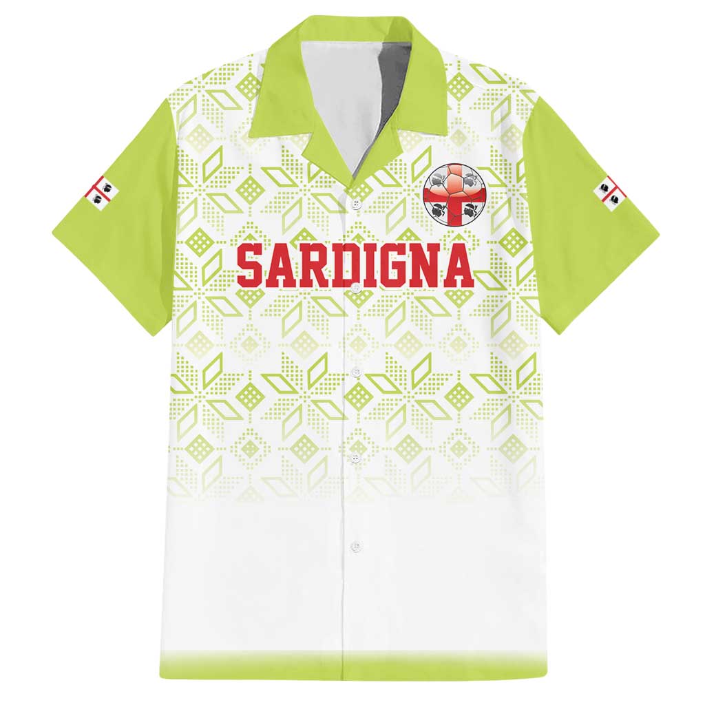 Custom Sardinia Football Hawaiian Shirt Sardigna Sporty Style