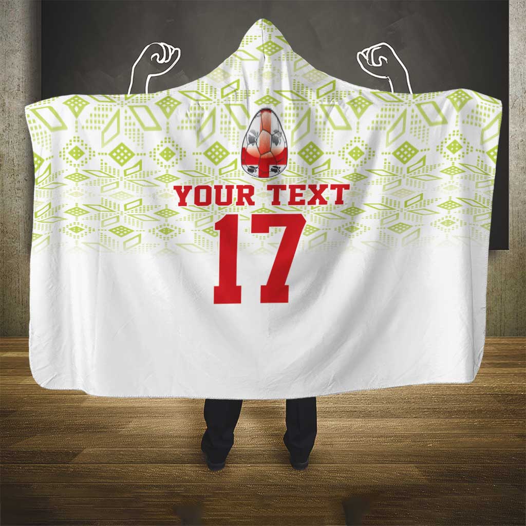 Custom Sardinia Football Hooded Blanket Sardigna Sporty Style