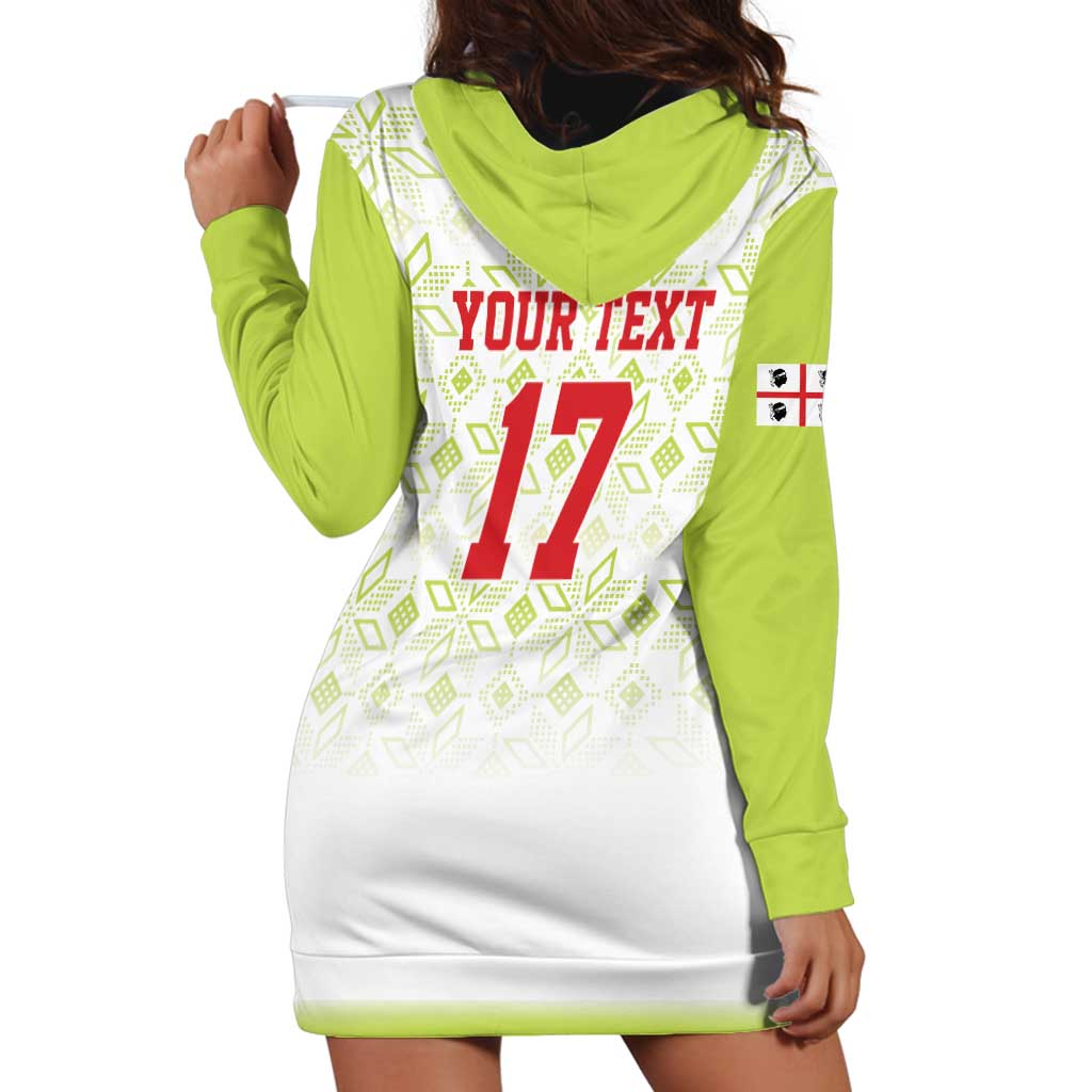 Custom Sardinia Football Hoodie Dress Sardigna Sporty Style
