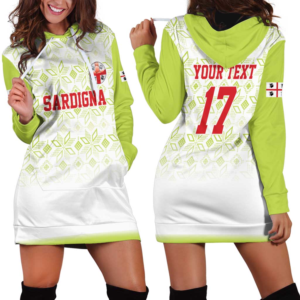 Custom Sardinia Football Hoodie Dress Sardigna Sporty Style