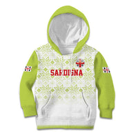 Custom Sardinia Football Kid Hoodie Sardigna Sporty Style