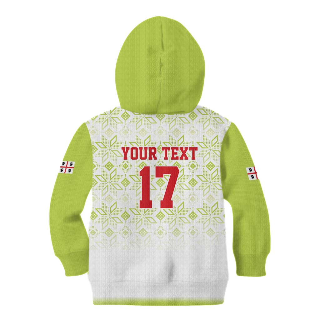 Custom Sardinia Football Kid Hoodie Sardigna Sporty Style