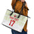 Custom Sardinia Football Leather Tote Bag Sardigna Sporty Style