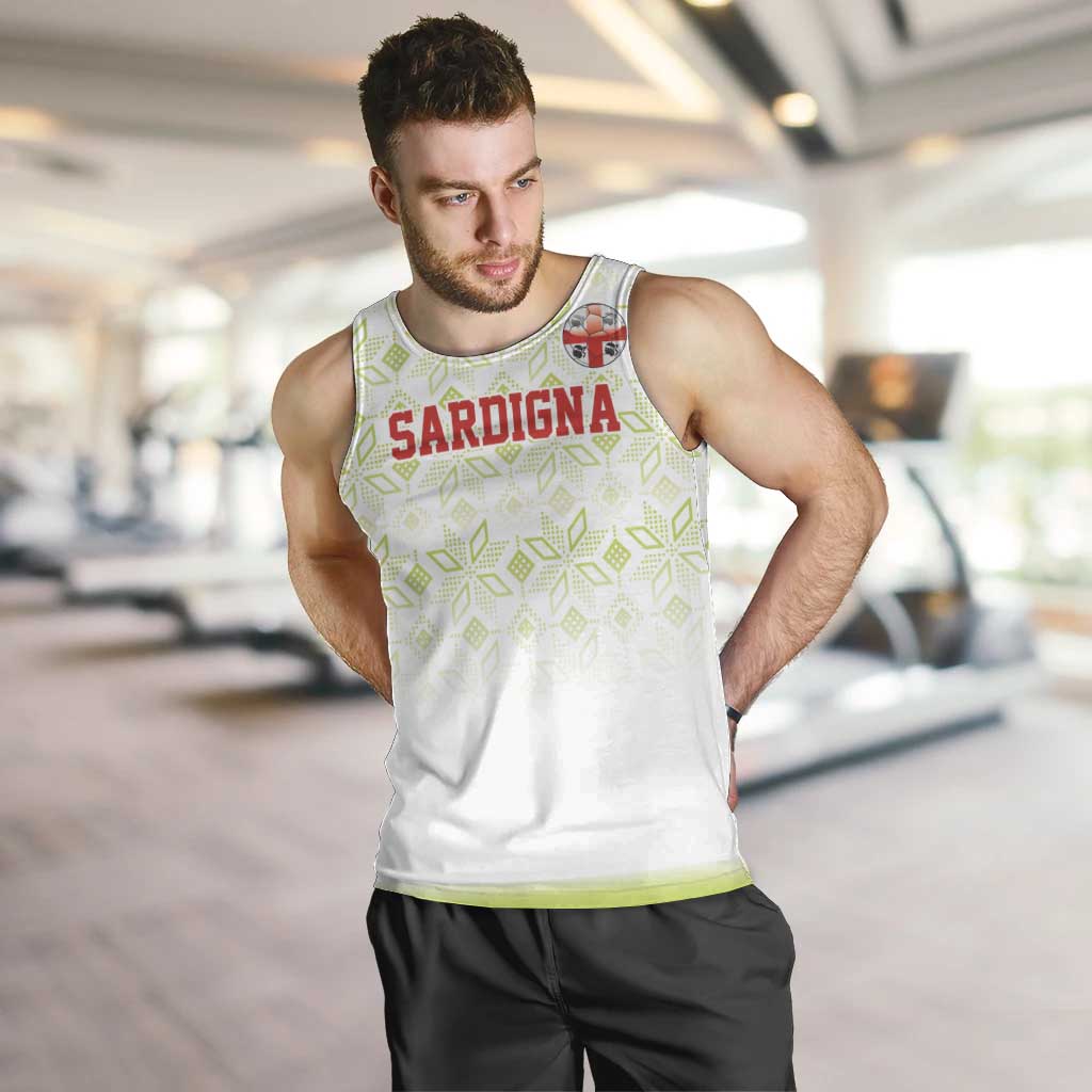 Custom Sardinia Football Men Tank Top Sardigna Sporty Style