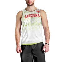 Custom Sardinia Football Men Tank Top Sardigna Sporty Style