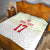 Custom Sardinia Football Quilt Sardigna Sporty Style