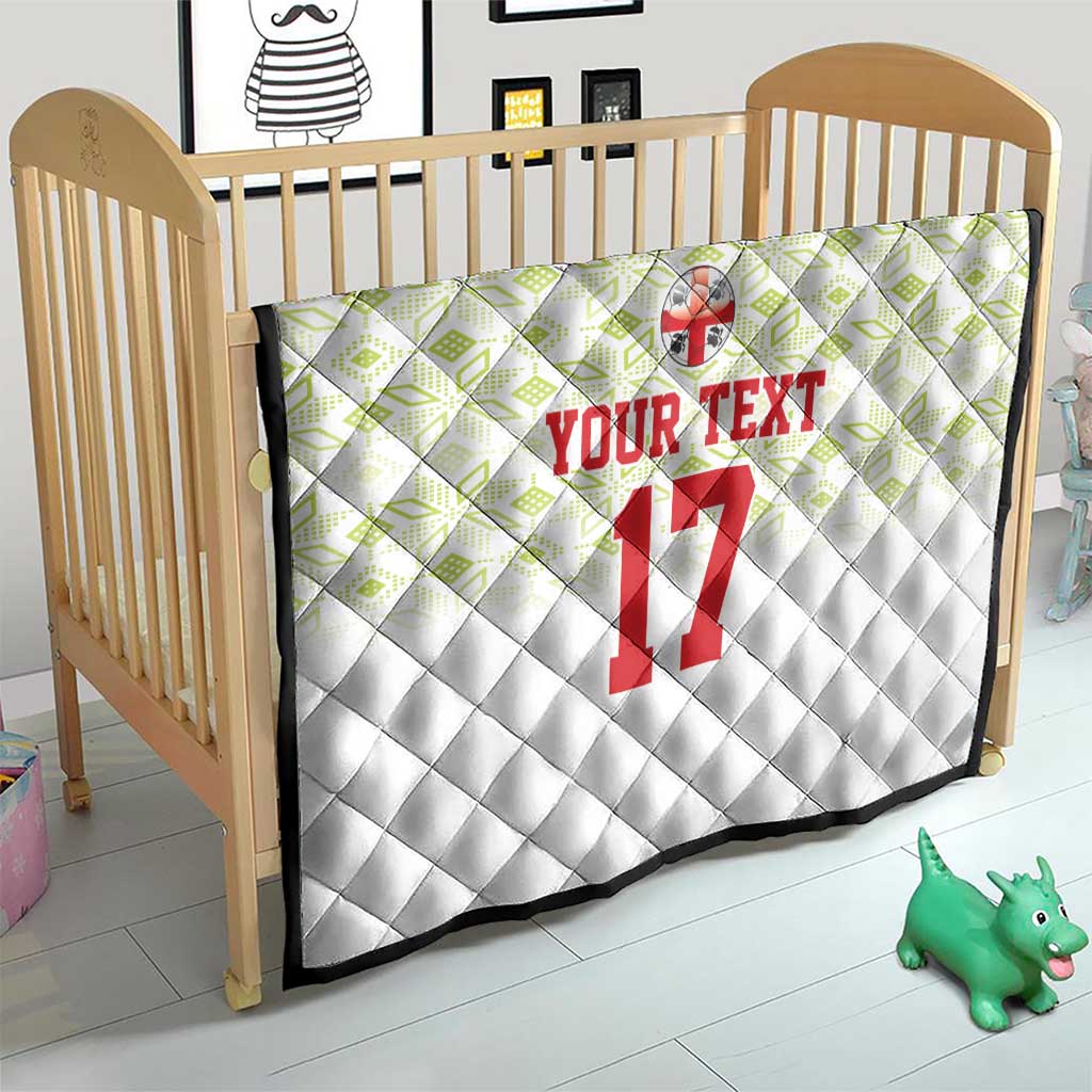 Custom Sardinia Football Quilt Sardigna Sporty Style